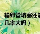 輸卵管堵塞還能懷孕嗎（輸卵管通而不暢懷孕幾率大嗎）