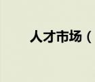 人才市場(chǎng)（說(shuō)一說(shuō)人才市場(chǎng)的簡(jiǎn)介）