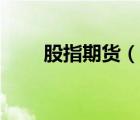 股指期貨（說一說股指期貨的簡介）