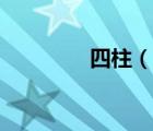 四柱（說一說四柱的簡介）