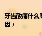 牙齒酸痛什么原因怎么緩解（牙齒酸痛什么原因）