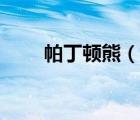 帕丁頓熊（說一說帕丁頓熊的簡(jiǎn)介）