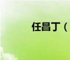 任昌?。ㄕf一說任昌丁的簡介）