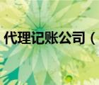代理記賬公司（說一說代理記賬公司的簡介）