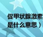 促甲狀腺激素tsh偏高是什么意思（tsh偏高是什么意思）