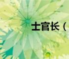 士官長（說一說士官長的簡介）