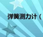 彈簧測力計(jì)（說一說彈簧測力計(jì)的簡介）