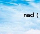 nacl（說一說nacl的簡介）