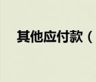 其他應(yīng)付款（說(shuō)一說(shuō)其他應(yīng)付款的簡(jiǎn)介）