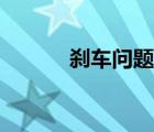 剎車問題物理例題（剎車問題）