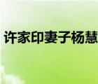 許家印妻子楊慧英（許家印老婆楊惠英簡歷）