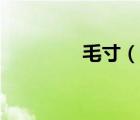 毛寸（說一說毛寸的簡介）