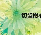 切齒拊心的讀音（切齒拊心）