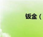 鈑金（說一說鈑金的簡介）