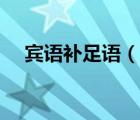 賓語補(bǔ)足語（說一說賓語補(bǔ)足語的簡介）