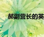 郝副營長的英雄事跡（郝副營長的樣子）