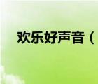 歡樂好聲音（說一說歡樂好聲音的簡介）