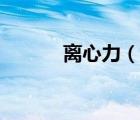 離心力（說一說離心力的簡介）