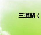 三道鱗（說一說三道鱗的簡(jiǎn)介）