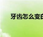 牙齒怎么變白的妙招（牙齒怎么變白）