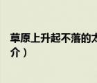 草原上升起不落的太陽（說一說草原上升起不落的太陽的簡介）