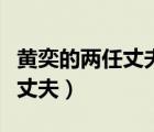 黃奕的兩任丈夫有進(jìn)去的是哪個（黃奕的兩任丈夫）