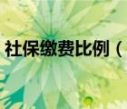 社保繳費比例（說一說社保繳費比例的簡介）