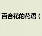 百合花的花語(yǔ)（說(shuō)一說(shuō)百合花的花語(yǔ)的簡(jiǎn)介）