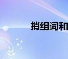 捎組詞和拼音怎么寫（捎組詞）