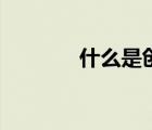 什么是創(chuàng)衛(wèi)文（什么是創(chuàng)衛(wèi)）