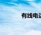 有線電話機座機（有線電話）