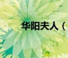 華陽夫人（說一說華陽夫人的簡介）
