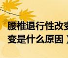 腰椎退行性改變是怎么回事?。ㄑ低诵行愿淖兪鞘裁丛颍?/>
                                    </a>
                                                </div>
                                    <div   id=