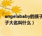 angelababy的孩子到底是什么樣（請(qǐng)問Angelababy的孩子大名叫什么）
