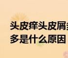 頭皮癢頭皮屑多是什么原因?（頭皮癢頭皮屑多是什么原因）