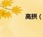 高拱（說一說高拱的簡介）