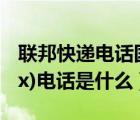 聯(lián)邦快遞電話國際物流（聯(lián)邦國際快遞(FedEx)電話是什么）