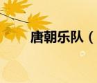 唐朝樂隊(duì)（說一說唐朝樂隊(duì)的簡介）