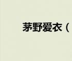 茅野愛衣（說一說茅野愛衣的簡介）