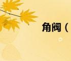 角閥（說一說角閥的簡介）