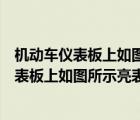 機(jī)動(dòng)車儀表板上如圖所示亮表示什么空氣內(nèi)循環(huán)（機(jī)動(dòng)車儀表板上如圖所示亮表示什么）