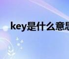 key是什么意思車上的（key是什么意思）