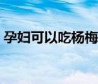孕婦可以吃楊梅罐頭嗎（楊梅孕婦可以吃嗎）