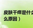 皮膚干癢是什么原因用什么藥（皮膚干癢是什么原因）