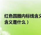 紅色圓圈內(nèi)標(biāo)線含義是什么公交車停靠站（紅色圓圈內(nèi)標(biāo)線含義是什么）