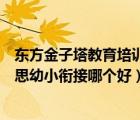 東方金子塔教育培訓(xùn)中心學(xué)費(fèi)（東方金子塔幼小銜接與學(xué)而思幼小銜接哪個(gè)好）