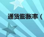 通貨膨脹率（說(shuō)一說(shuō)通貨膨脹率的簡(jiǎn)介）