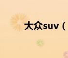 大眾suv（說一說大眾suv的簡介）