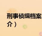 刑事偵緝檔案2（說一說刑事偵緝檔案2的簡介）