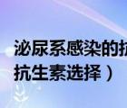 泌尿系感染的抗生素藥都是什么（泌尿系感染抗生素選擇）